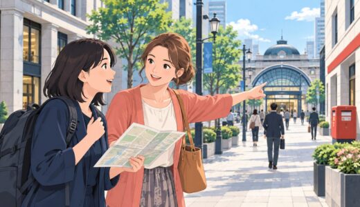 英語リスニング練習｜駅までの道を尋ねる日常英会話【初級】