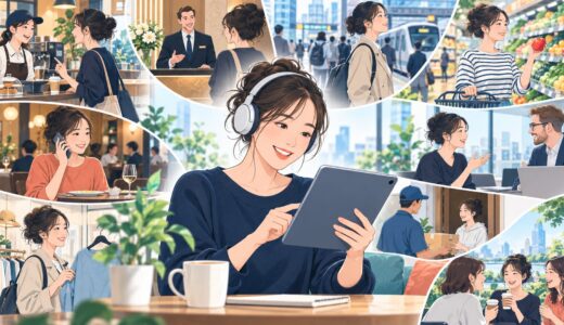 英語リスニング練習【初級】｜日常英会話10場面を音声で学ぶ