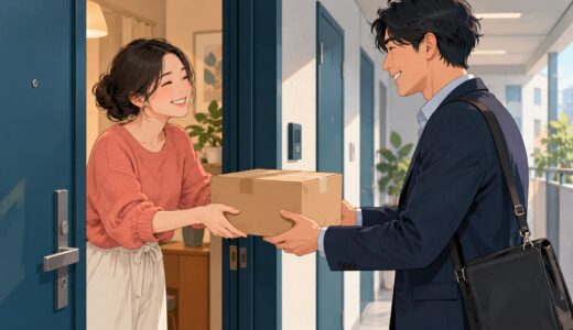 英語リスニング練習｜近所の人から荷物を受け取る日常英会話【初級】