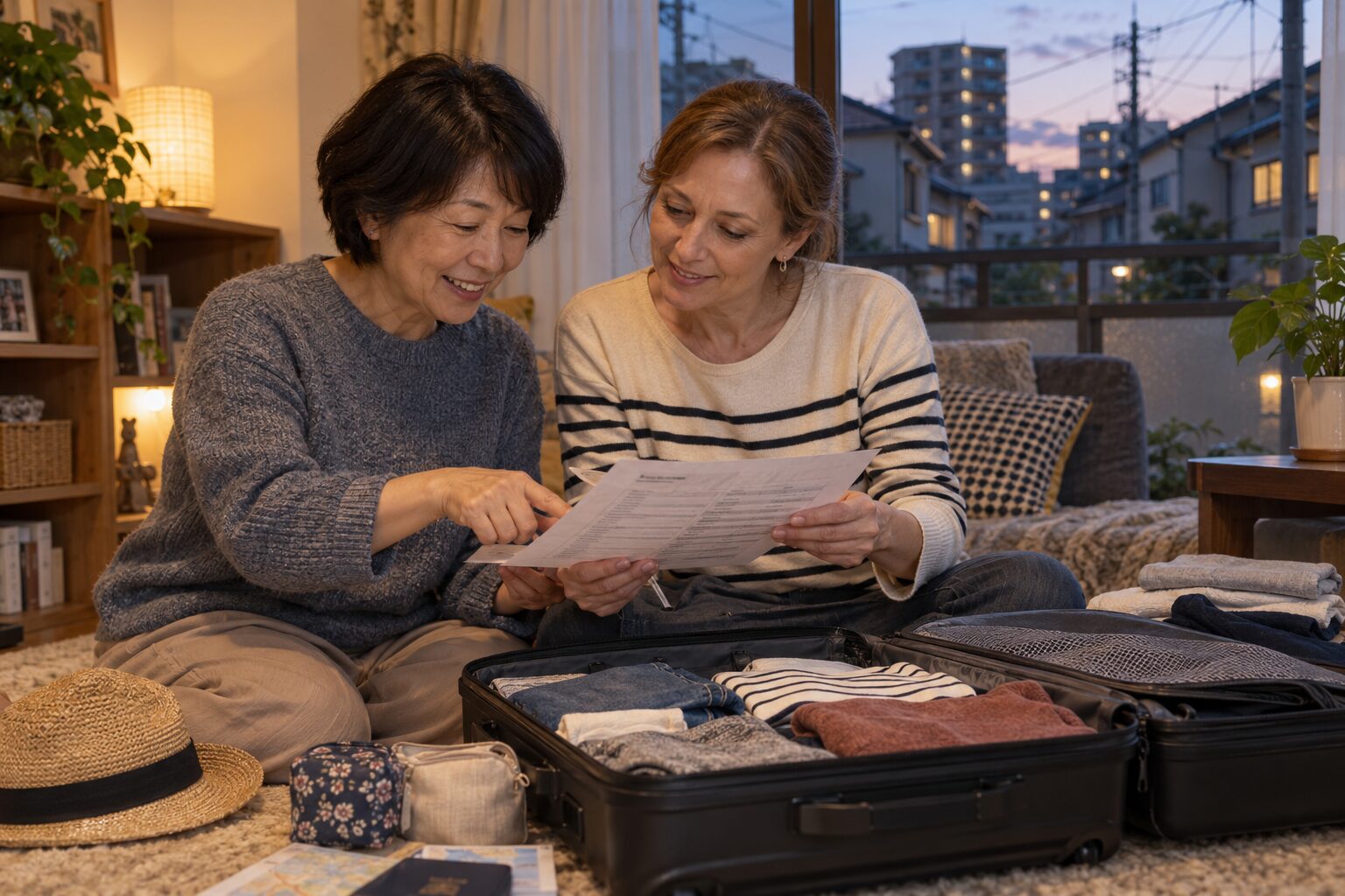 Travel Journal Day 1：ハワイ旅行の荷物と予定を確認する